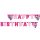 Papír fűzér, Minnie Junior - Happy Birthday