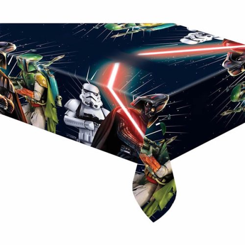 Star Wars Galaxy műanyag asztalterítő, 120*180 cm