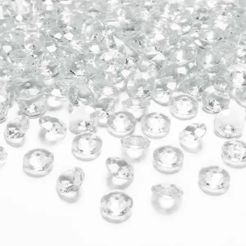 Gyémánt konfetti, 12 mm, 100 db/cs