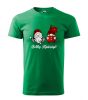 Karácsonyi Gnómok zöld póló #1