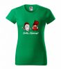 Karácsonyi Gnómok zöld póló #1