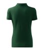 Cotton galléros póló női dark green XS